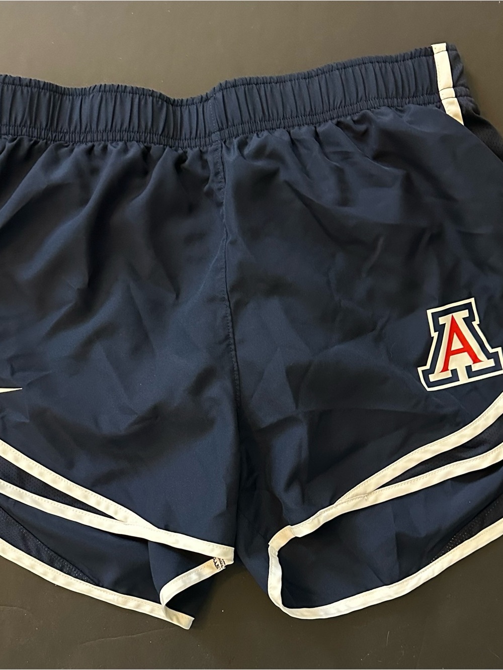 Arizona Wildcat Nike Dri-FIT Navy and Light Gray Performance Top